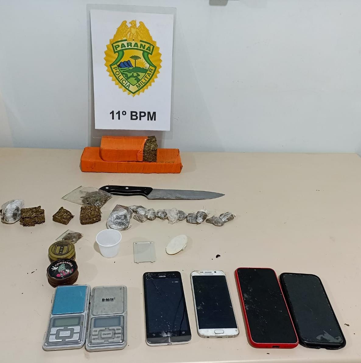 Operação policial desmantela ponto de tráfico de drogas e efetua prisões em Peabiru