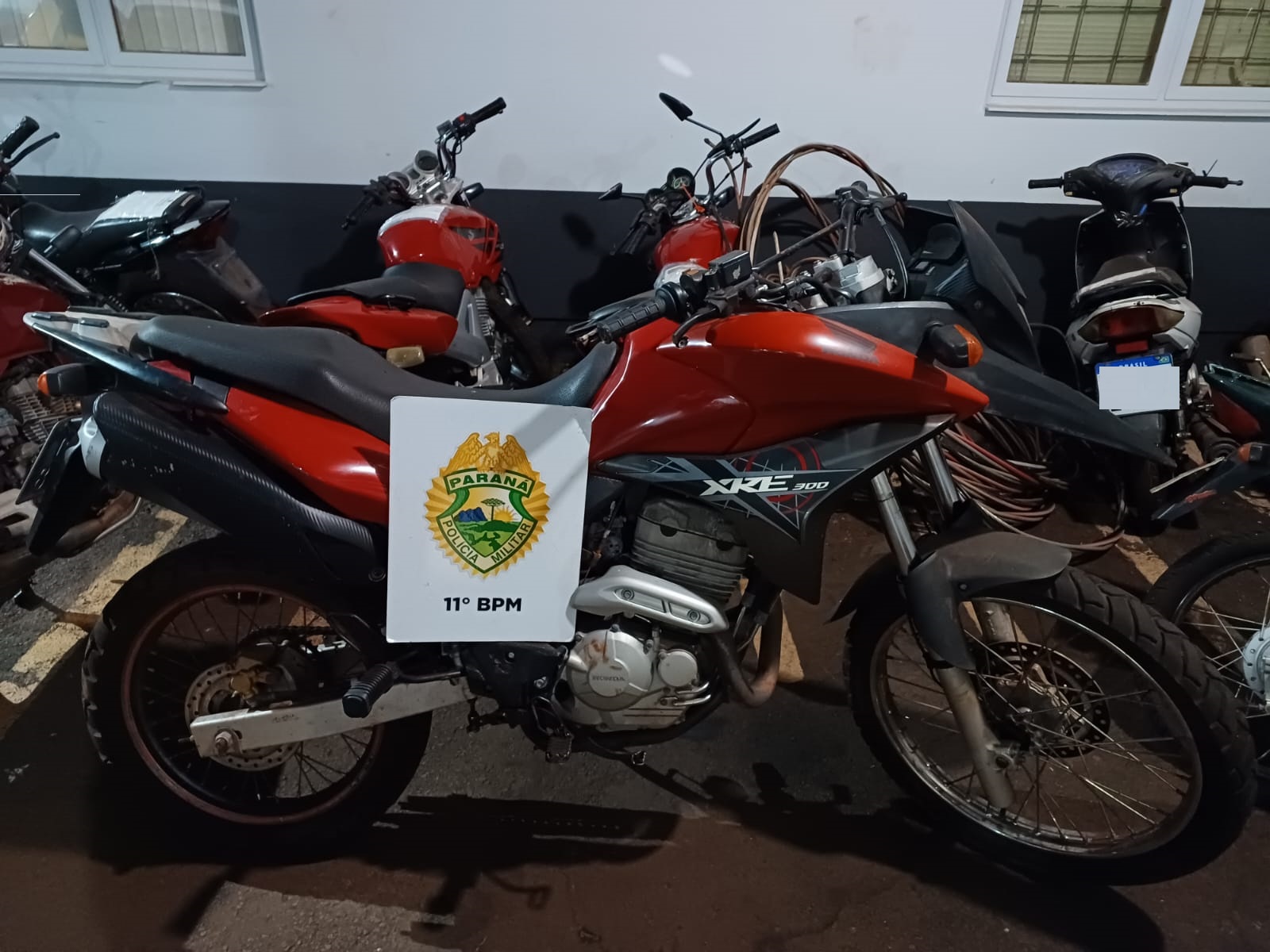 Polícia Militar recupera motocicleta furtada em Araruna