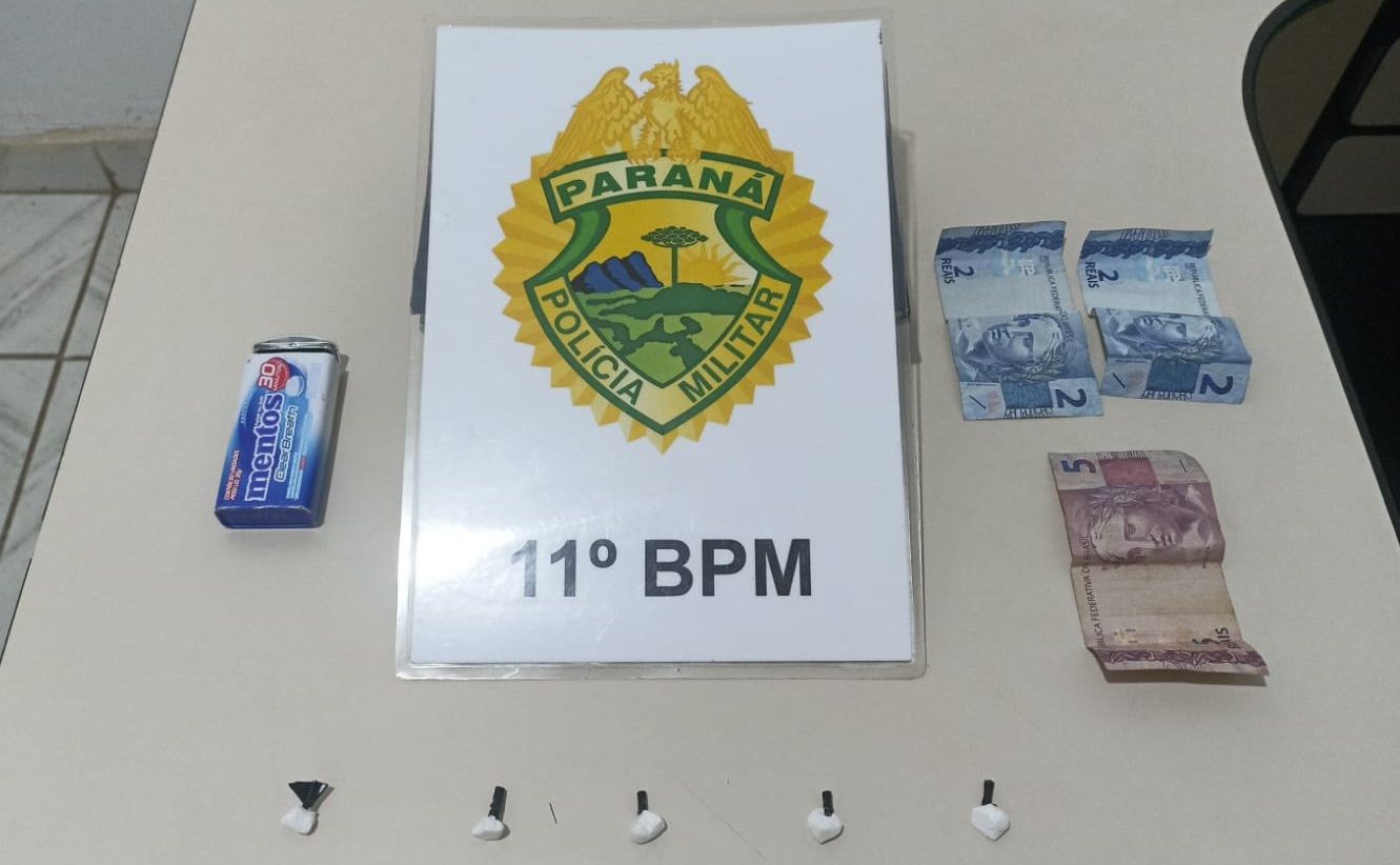 Após abordagem da PM, homem é preso com cocaína em Araruna