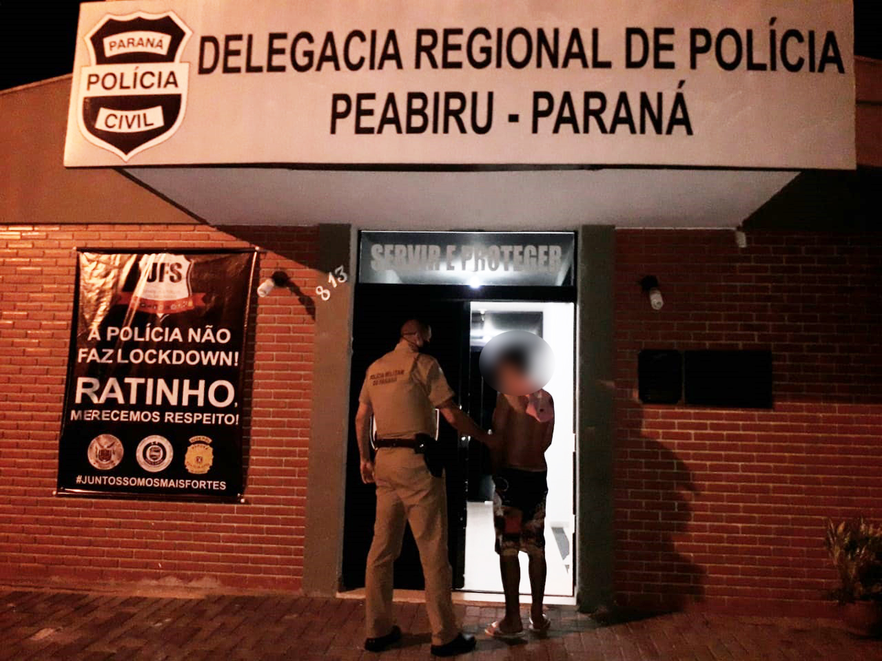 PM de Araruna prende homem com mandado de prisão em aberto