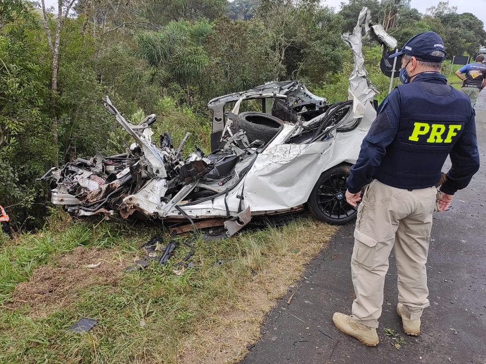 Morador de Peabiru morre em acidente na BR-277 em Prudentópolis