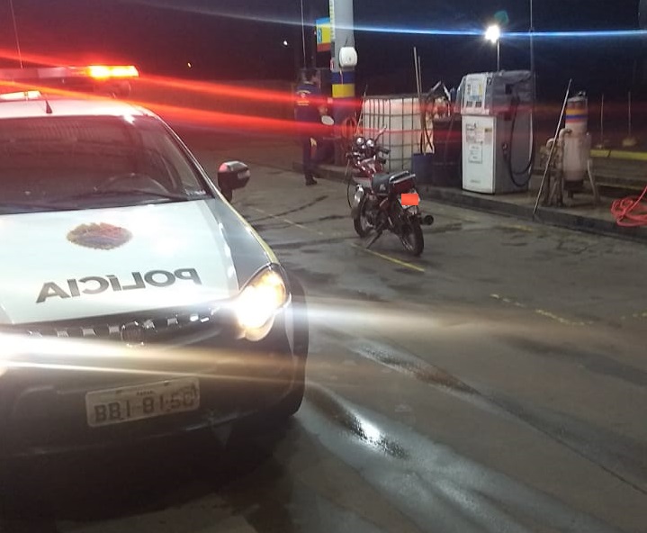 Motoqueiro é detido em Araruna após tentar fugir de abordagem policial